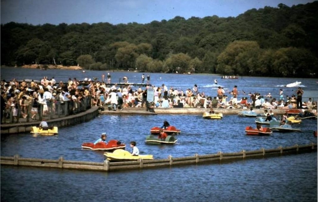 Paddle Boats At Ruislip Lido