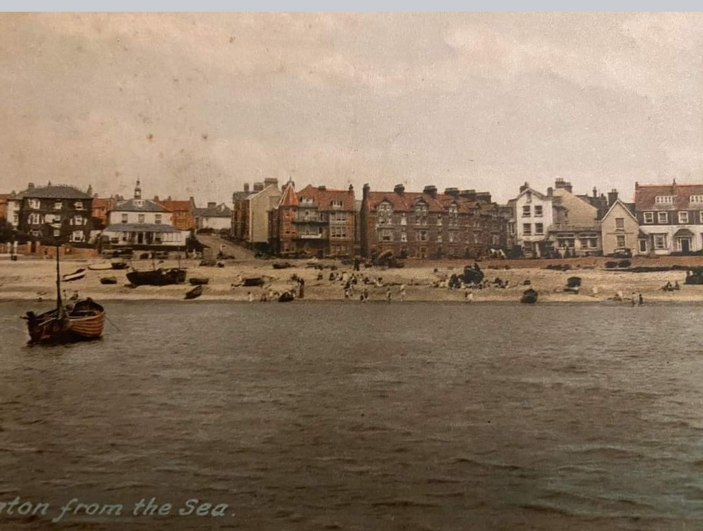 Seaton From The Sea