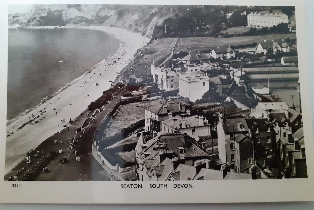 An Old Picture Of Seaton East Devon 8