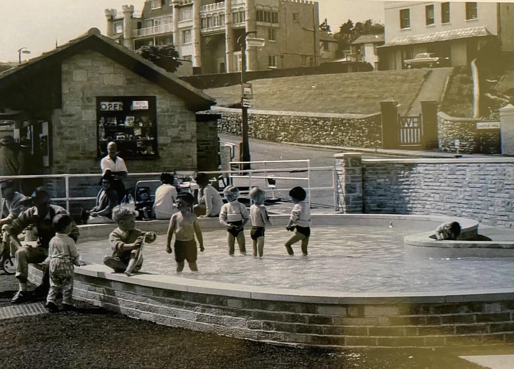 Paddling Pool On Seaton Seafront