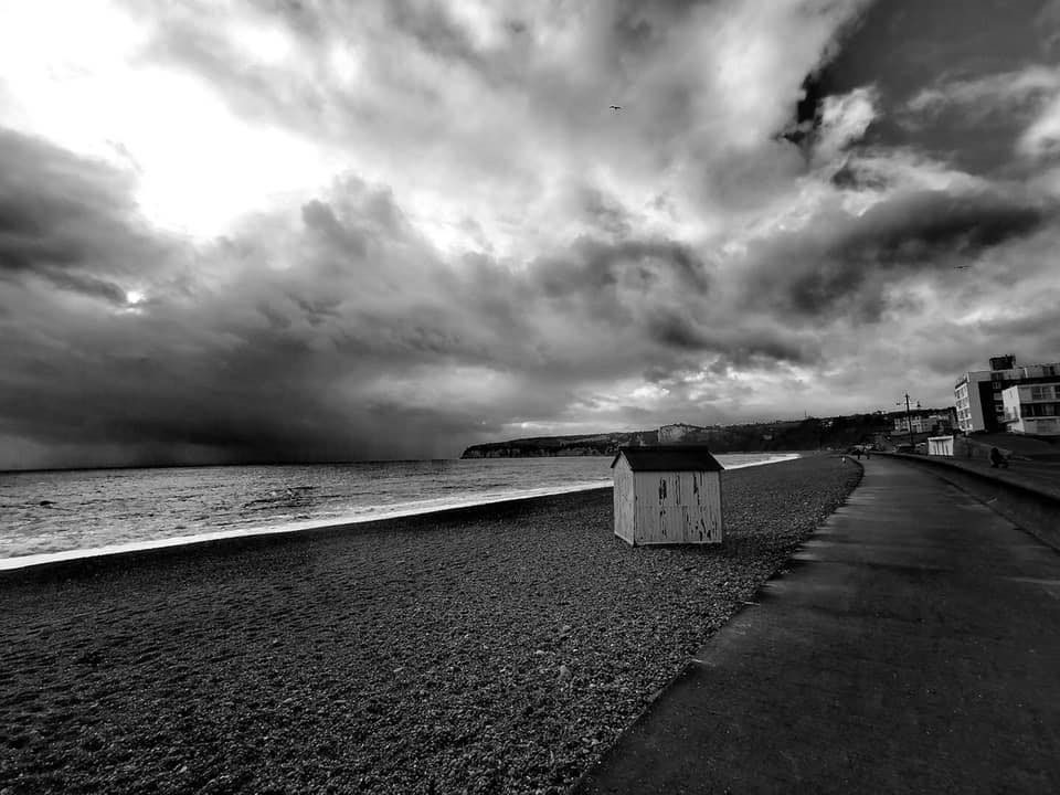The Loan Beach Hut That Eventually Got Detroyed