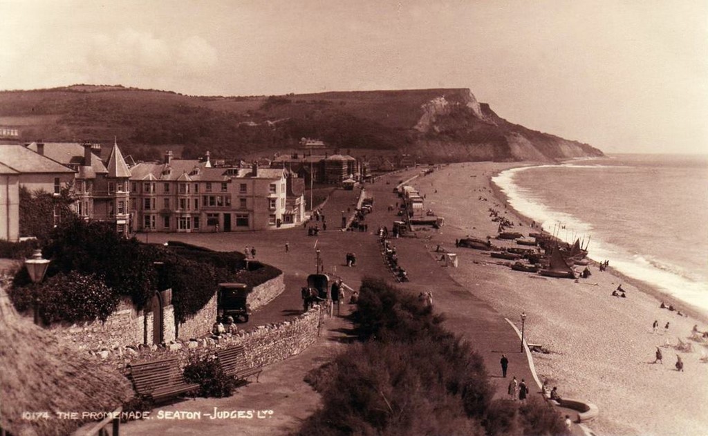 An Old Picture Of Seaton East Devon 10