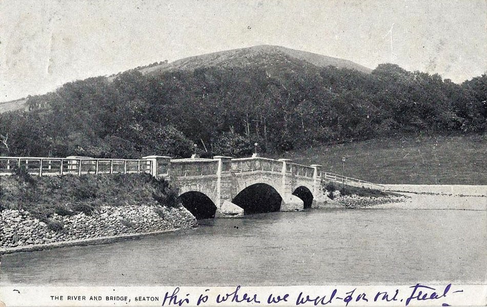 An Old Picture Of Seaton East Devon 12