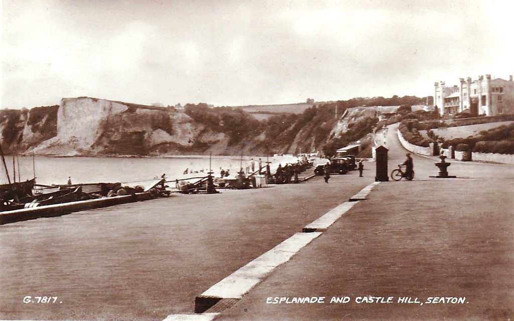 An Old Picture Of Seaton East Devon 14