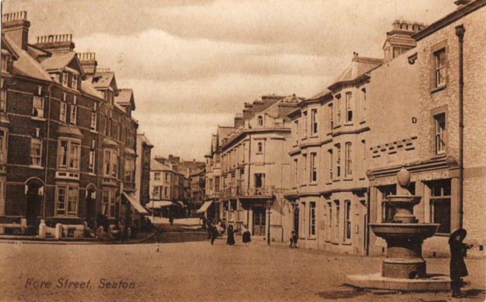 An Old Picture Of Seaton East Devon 22