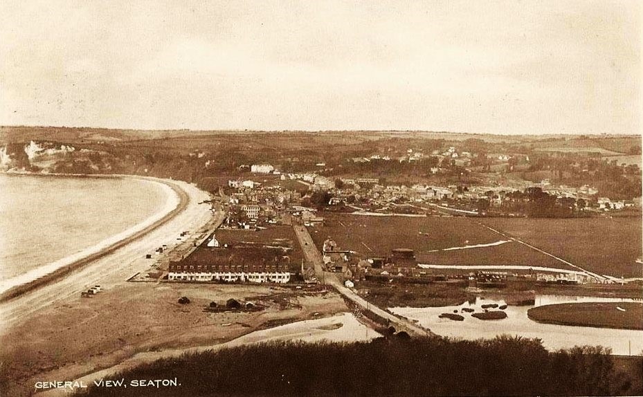 An Old Picture Of Seaton East Devon 24