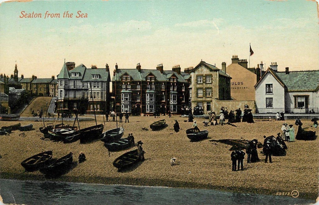 An Old Picture Of Seaton East Devon 26
