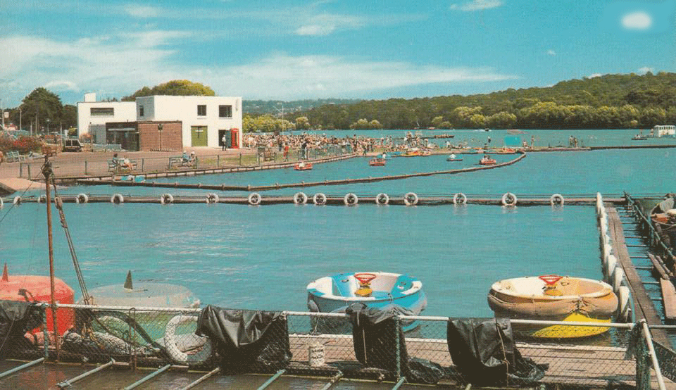 A Postcard of Ruislip Lido