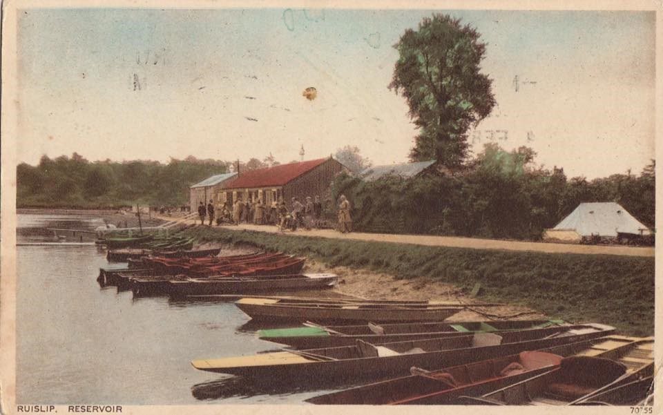 A Postcard of Ruislip Reservoir