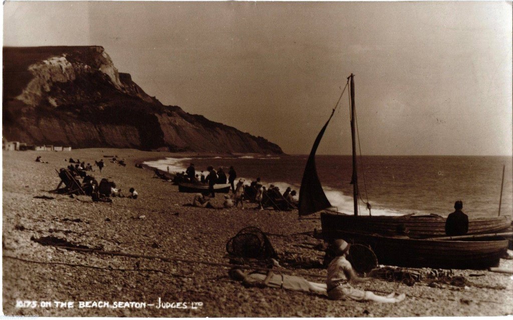 An Old Picture Of Seaton East Devon 31