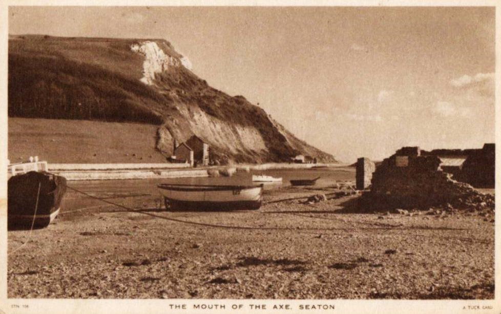 An Old Picture Of Seaton East Devon 36