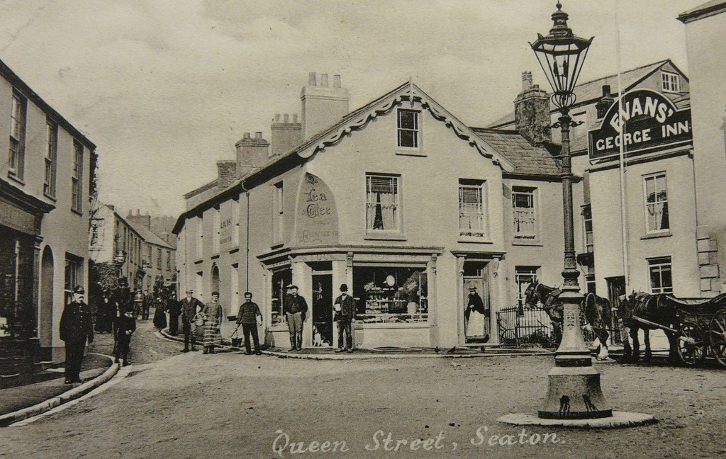 An Old Picture Of Seaton East Devon 41