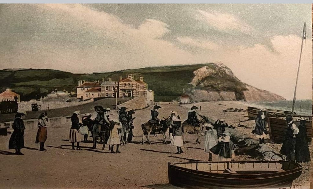 The Beach Seaton Postcard 2