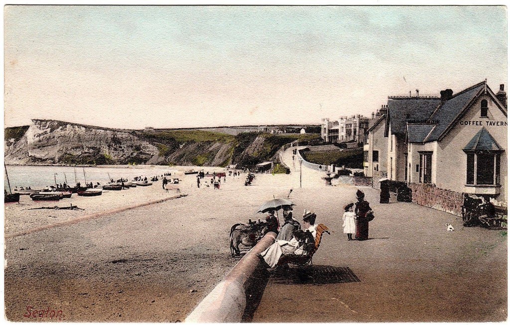 An Old Picture Of Seaton East Devon 44