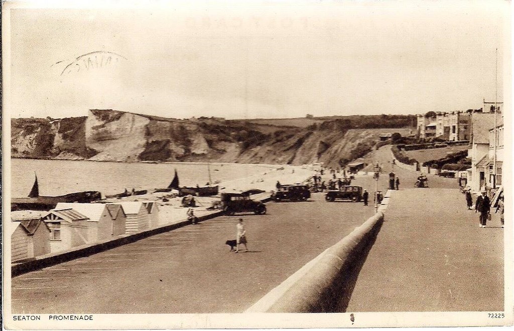 An Old Picture Of Seaton East Devon 50