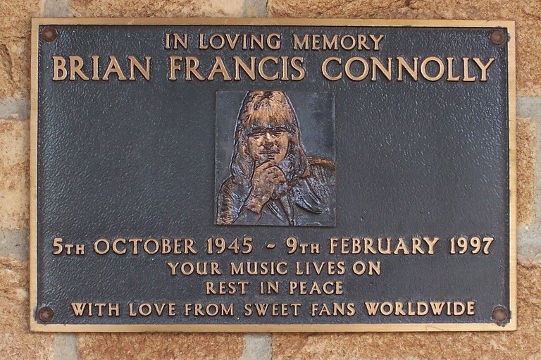 Brian Connolly plaque Ruislip