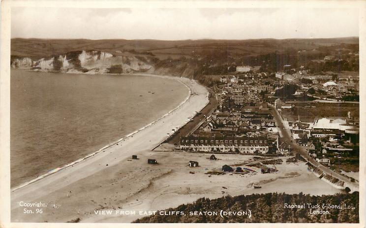 An Old Picture Of Seaton East Devon 5