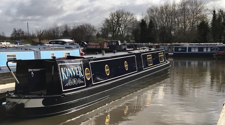 Shared narrow boat Kinver