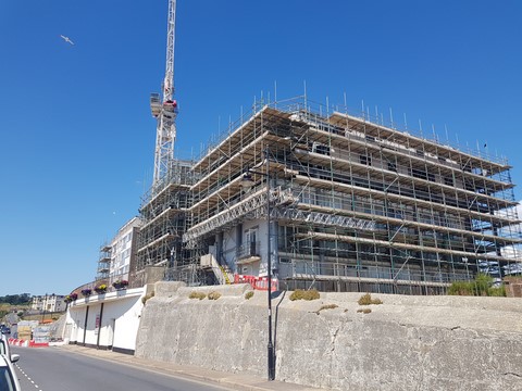 Seaton Seafront flats