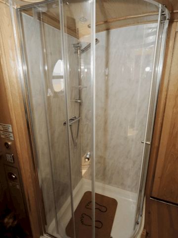 Shared narrow boat Dawn Treader