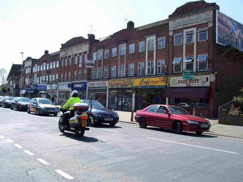 Shopping parade Ruislip Gardens