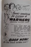 Advert For Warners Seaton