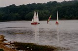 Sailing Boats On Ruislip Lido