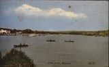 A Postcard Of Boats On Ruislip Lido