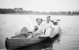 Paddle Boats On Ruislip Lido In The 1940'S