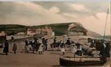Colourised Old Postcard Of Seaton 15
